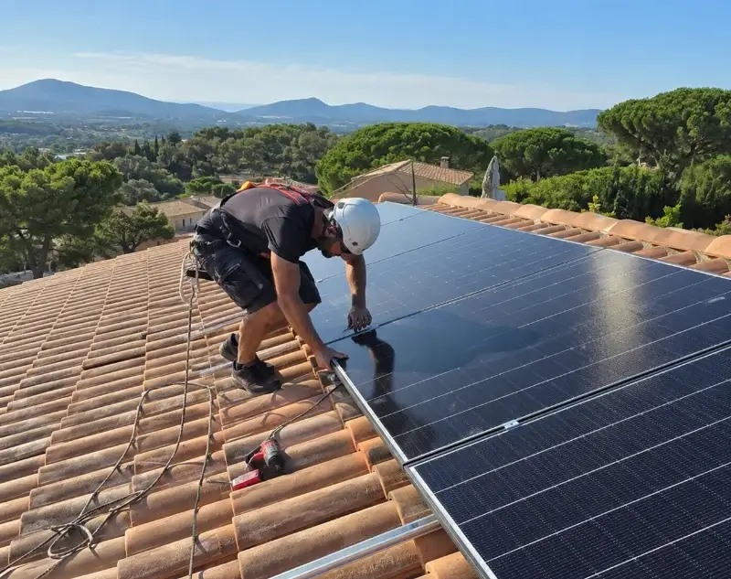 Installateur panneaux solaires Questembert — pose photovoltaïque sur toiture